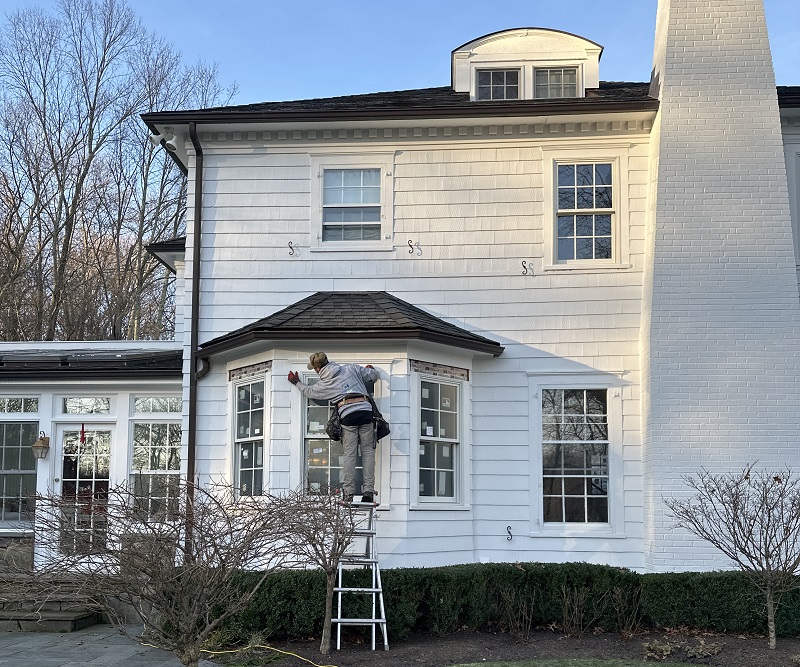 Custom PVC exterior trim work